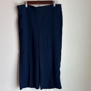 MADEWELL Huston Pull On Pants Women Navy Large L